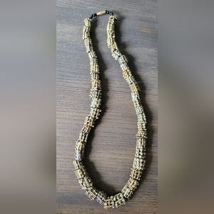 Vintage Yemen granulated Brass Beads